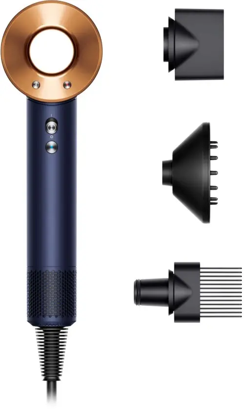 Dyson Supersonic Hairdryer Curly+Coily Prussian Blue/Rich Copper