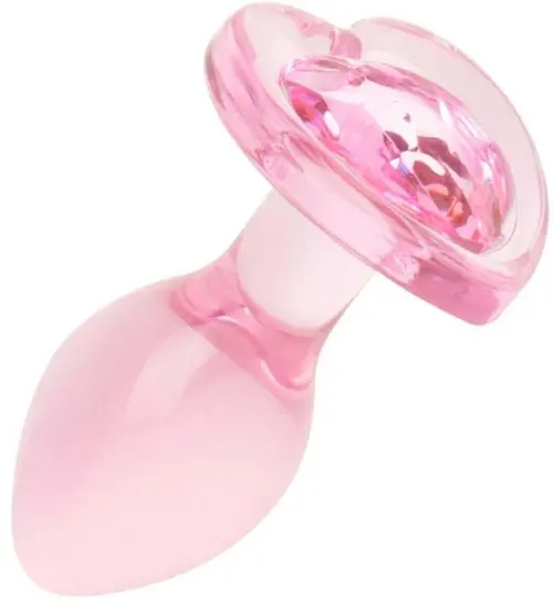 EasyToys Sensual Glass Butt Plug