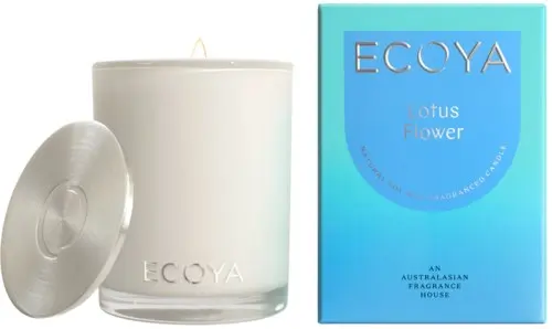 Ecoya Lotus Flower Fragranced Candle 80 g