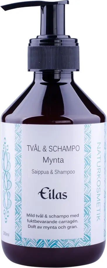 Eilas Naturkosmetik Tvål & Schampo Mynta 260ml
