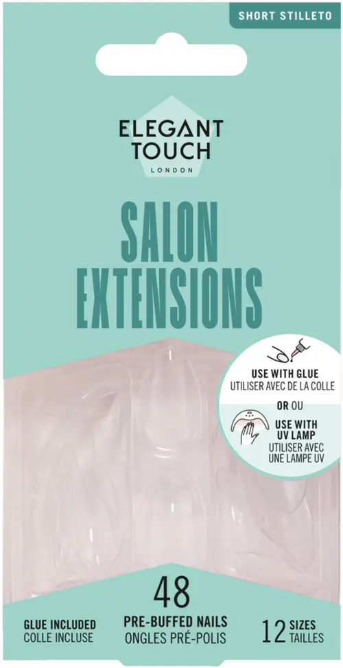 Elegant Touch Salon Extension Short Stiletto