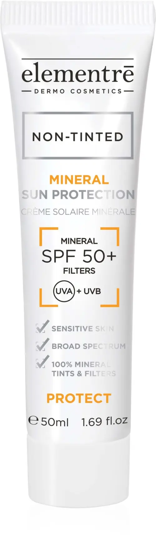 elementrē Mineral Sun Protection SPF50+ Non Tinted