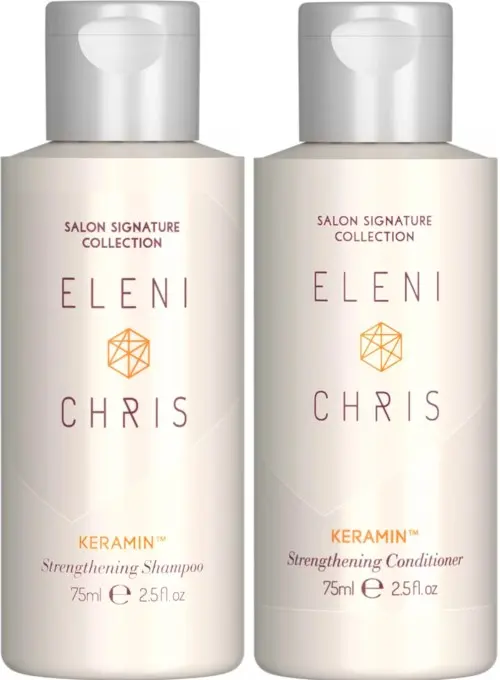 Eleni&Chris KeraMin™ Bundle Strengthening Shampoo 75 ml & Conditioner 75 ml