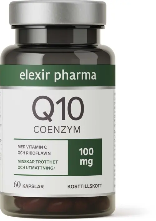Elexir Pharma Coenzyme Q10 100mg 60st