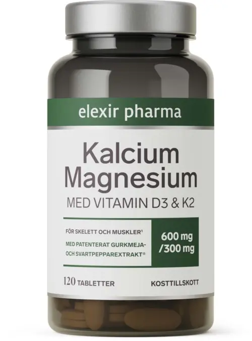 Elexir Pharma Kalcium/Magnesium 120 st