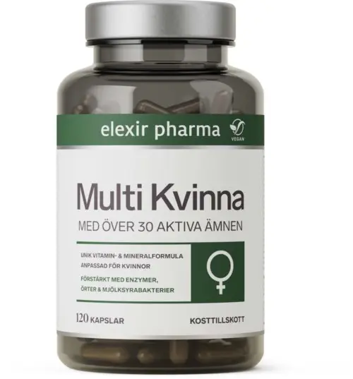Elexir Pharma Multi Kvinna 120 stk
