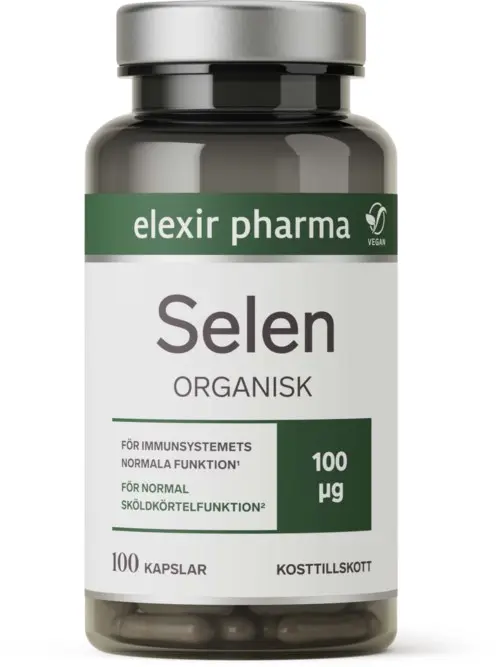 Elexir Pharma Organiskt Selen Komplex 100 st