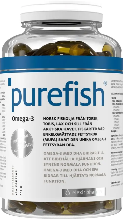 Elexir Pharma Purefish 180 st