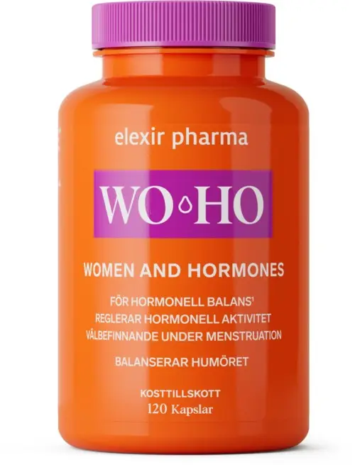 Elexir Pharma WOHO! För hormonell balans 120 st
