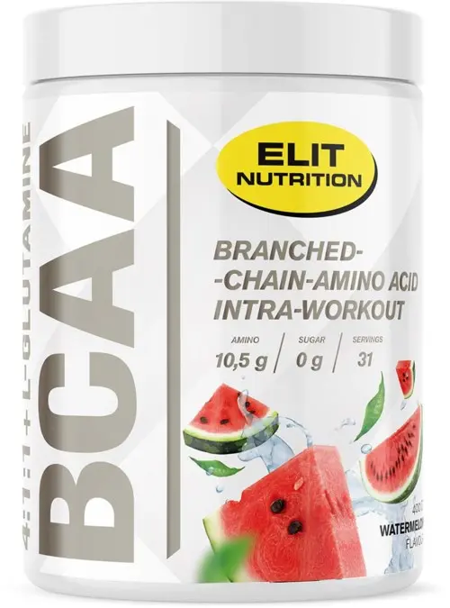 Elit Nutrition Elit BCAA 4:1:1 + L-glutamine, Watermelon 400g
