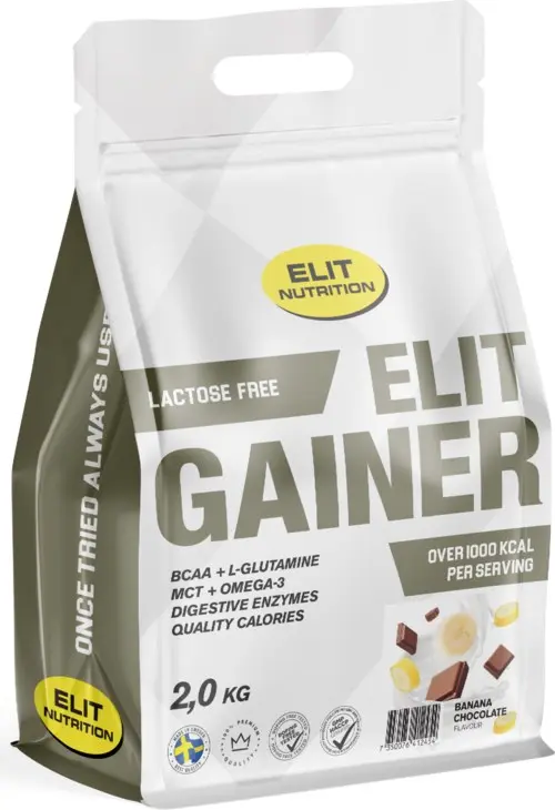 Elit Nutrition Elit Gainer - Laktosfri, Banana Chocolate 2,2kg