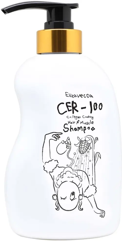 Elizavecca CER-100 Collagen Coating Hair A+ Muscle Shampoo 500ml