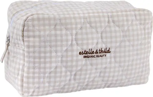 Estelle&Thild Organic Beauty Quilted Toiletry Bag