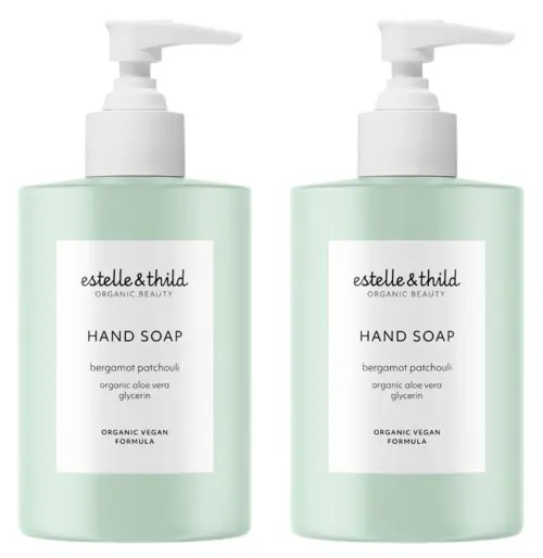 Estelle&Thild Organic Beauty Bergamot & Patchouli Hand Soap 2 x 250 ml