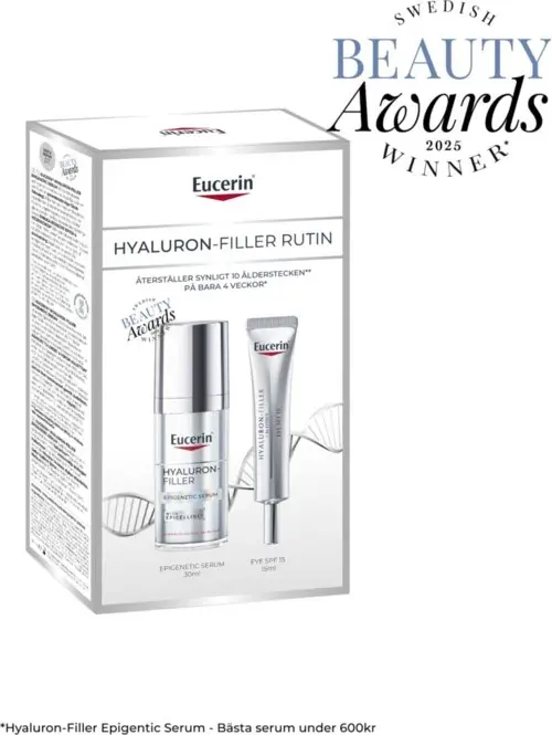 Eucerin Hyaluron-Filler Epigenetic Serum + Eye Creme Gift Set 45 ml