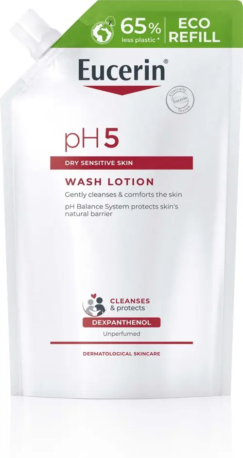 Eucerin pH5 Washlotion Refill oparfymerad