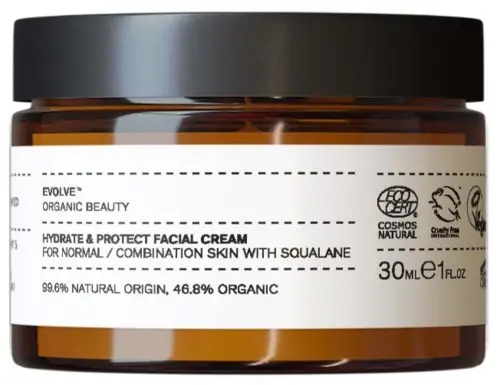 Evolve Organic Beauty Hydrate & Protect Facial Cream 30 ml