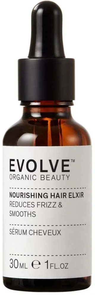 Evolve Organic Beauty Nourishing Hair Elixir - Dry Hair Serum, 30 ml