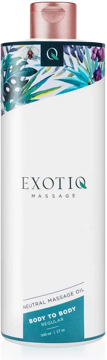 Exotiq Body To Body Neutral Massage Oil 500ml