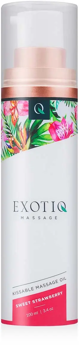 Exotiq Kissable Massage Oil Sweet Strawberry 100ml