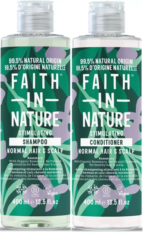 Faith in Nature Rosemary Shampoo 400 ml & Conditioner 400 ml