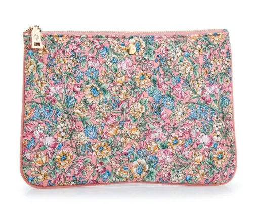 Cotton Clutch Rosie Flower