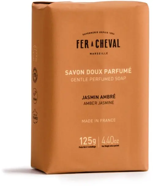 Fer à Cheval Solid Soap Amber Jasmin 125 g