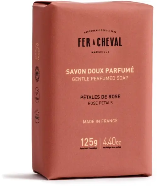 Fer à Cheval Rose Petals Solid Soap