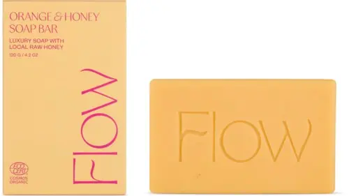 Flow Cosmetics Orange & Honey Soap Bar 120g