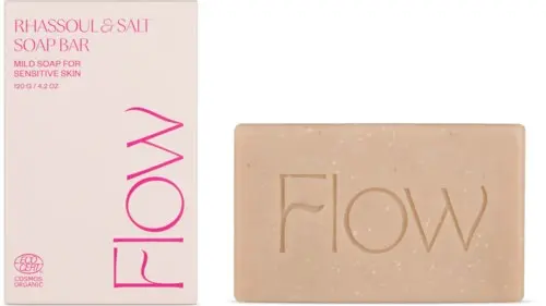 Flow Cosmetics Rhassoul & Salt Soap Bar 120 g