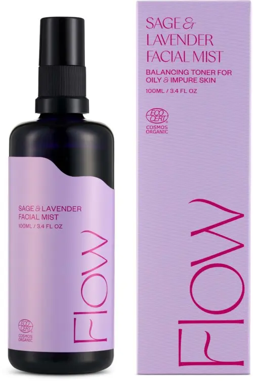 Flow Cosmetics Sage & Lavender Facial Mist 100ml