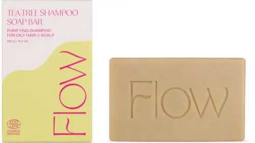 Flow Cosmetics Tea Tree Shampoo Soap Bar 120g