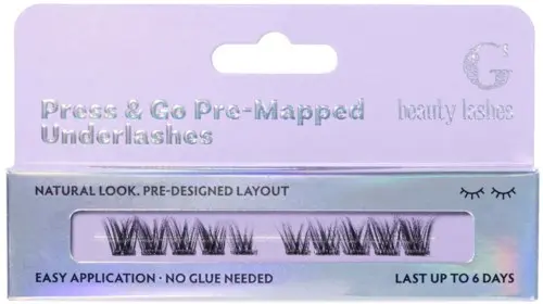 G Beauty Lashes Press & Go Pre-Mapped Underlashes Blush