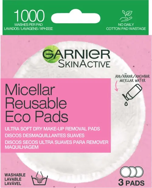 Garnier Micellar Reusable Eco Pads