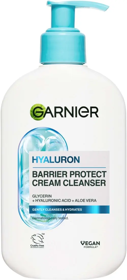 Garnier Hyaluron Barrier Protect Cream Cleanser 250 ml