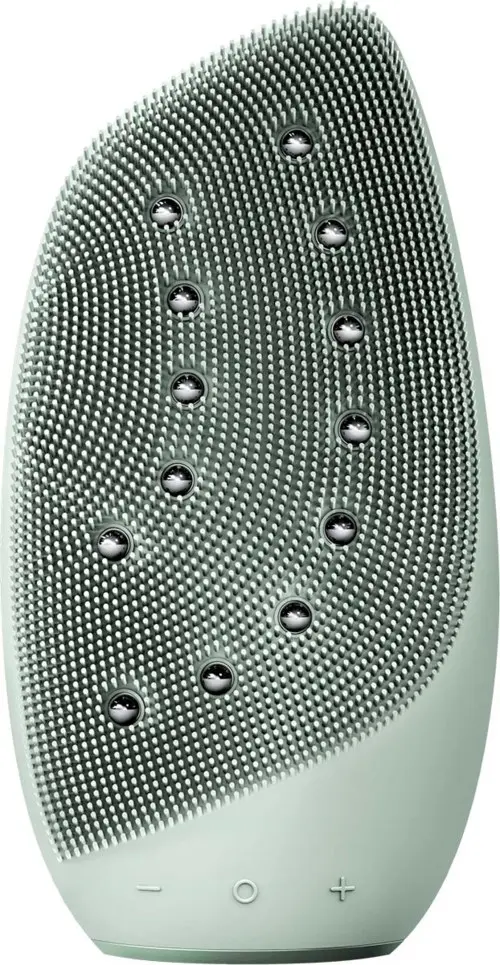 Geske 8 in 1 Sonic Thermo Facial Brush & Face-Lifter  Green