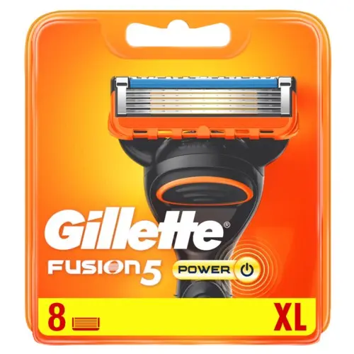 Gillette Fusion5 Power Razor Blades 8-pack 8 stk