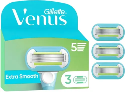 Gillette Venus Extra Smooth Razor Blades Women 3 stk