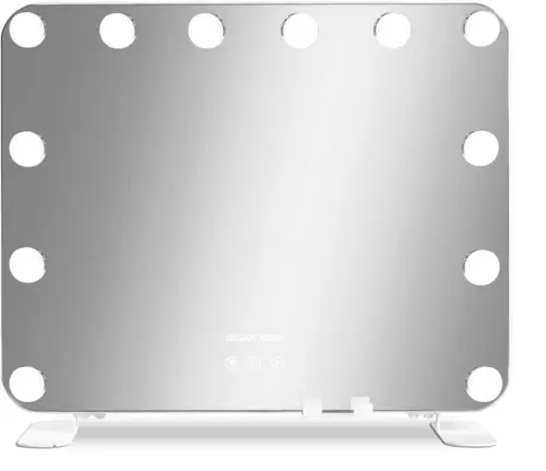Gillian Jones Makeup Artist Mirror With 12 LED Bulbs And Smartphone Holder