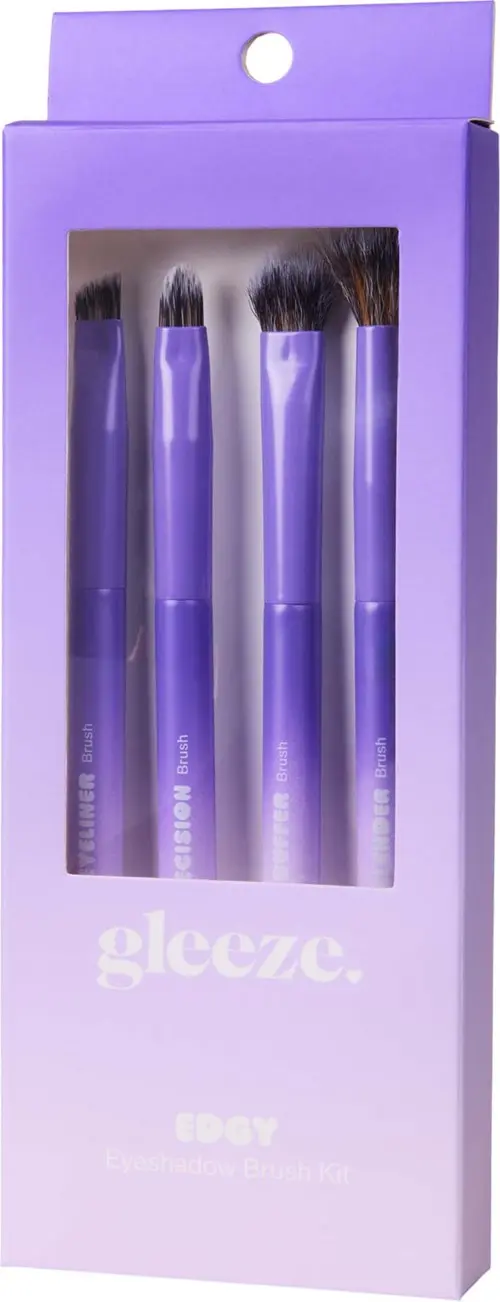 Gleeze Edgy Eyeshadow Brush Kit