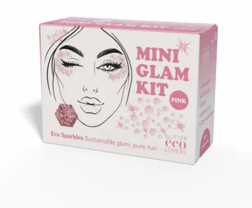 Glitter Eco Lovers Pink Mini Glam Kit