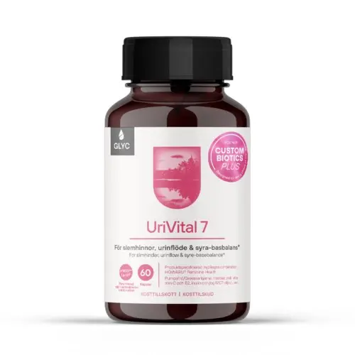 GLYC Biotics Plus Urivital7 60 stk