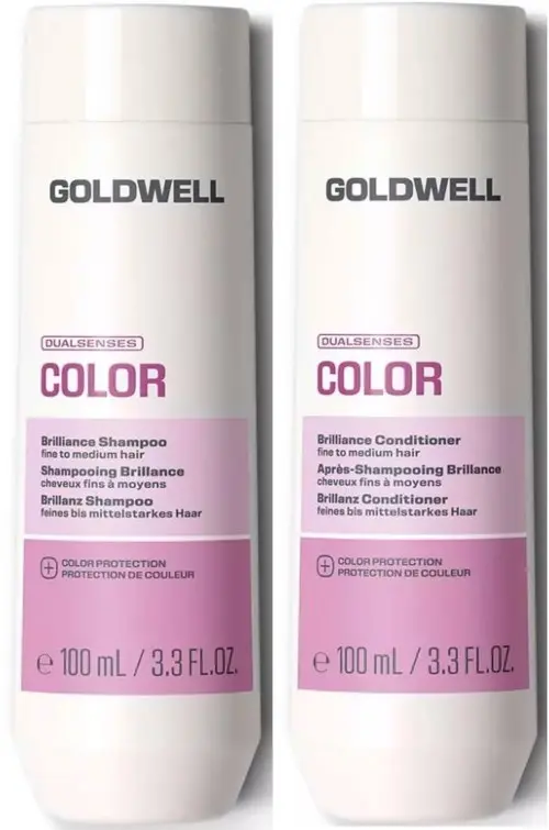 Goldwell Dualsenses Color Bundle Brilliance Shampoo 100 ml & Conditioner 100 ml