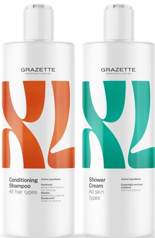 XL Conditioning Shampoo 400 ml & Shower Cream 400 ml