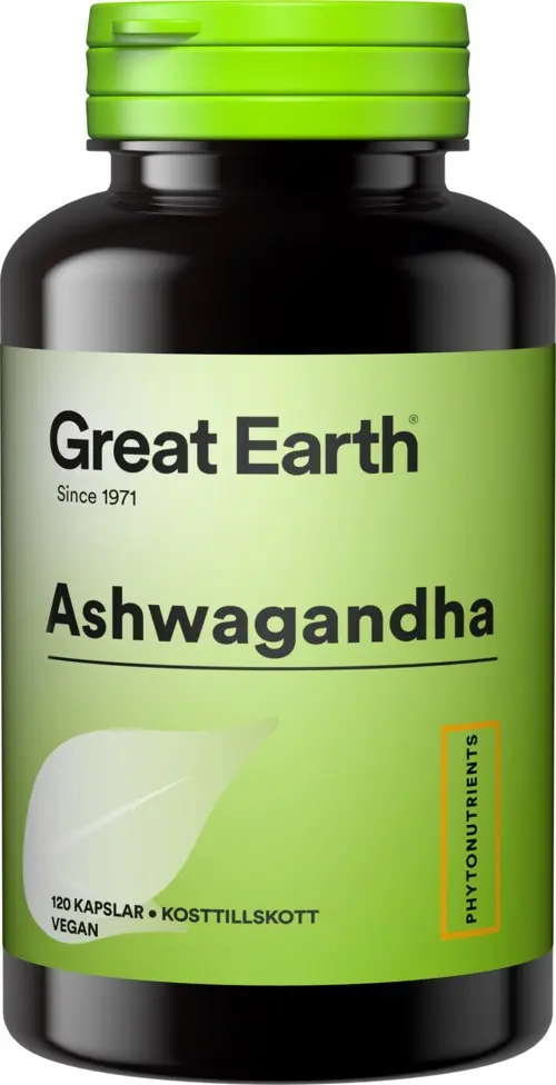 Great Earth Ashwagandha 120 kap