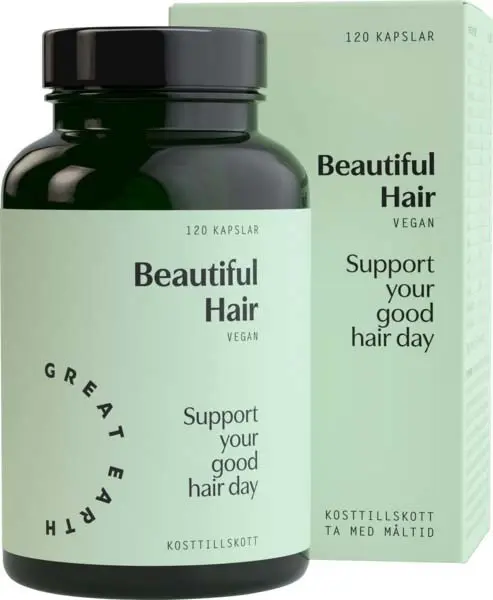 Great Earth Beautiful Hair 120 Kap