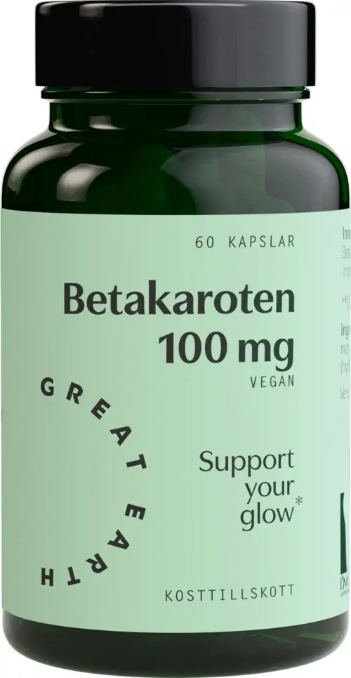 Great Earth Betakaroten 60 stk