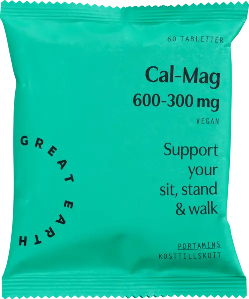 Great Earth Cal-Mag 600-300 mg 60 tab Refill