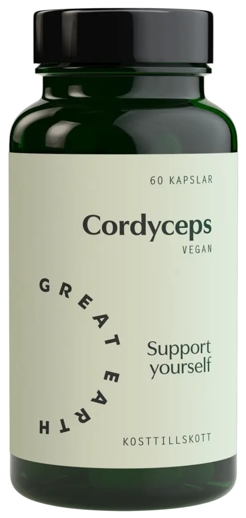 Great Earth Cordyceps 60 stk
