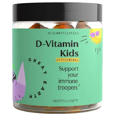 Great Earth D-Vitamin Kids 60 stk
